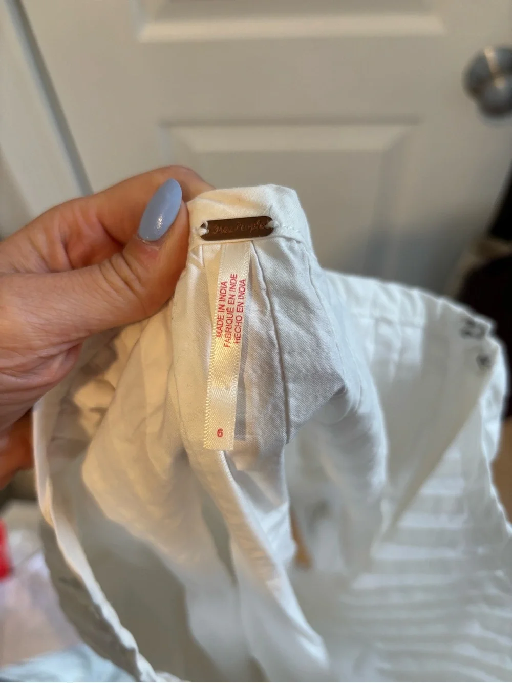 Free People crisp white
